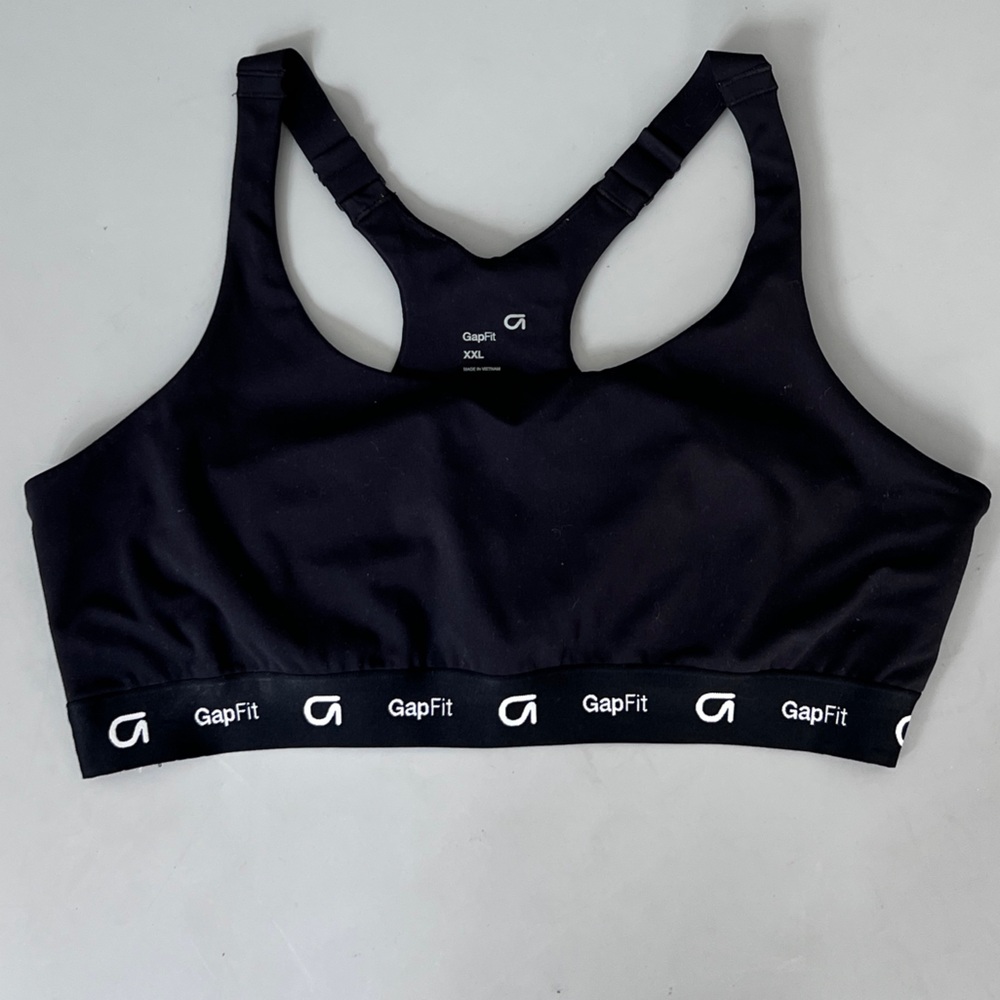 GAP Black Sports Bra XXL